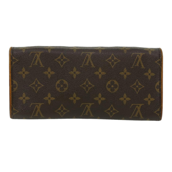 LOUIS VUITTON Monogram Pochette Twin GM Shoulder Bag M51852 LV Auth am3572 - Picture 2 of 16